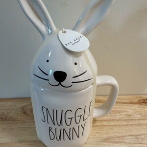 Rae Dunn Snuggle Bunny Cream Mug